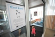 (Bethany Baker  |  The Salt Lake Tribune) A sign hangs at Granite Library in South Salt Lake, designating the library as a "cool zone," or a cooling center, in 2024. Salt Lake County libraries will be closed on June 19, 2025, for the Juneteenth holiday, but Salt Lake City libraries will be open on a day where temperatures are forecast to exceed 100 degrees.